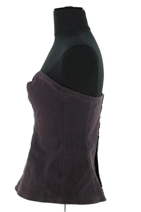 Corset Isabel Marant Ezikio Violet en Lin