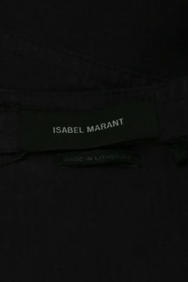 Corset Isabel Marant Ezikio Violet en Lin