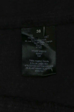 Corset Isabel Marant Ezikio Violet en Lin