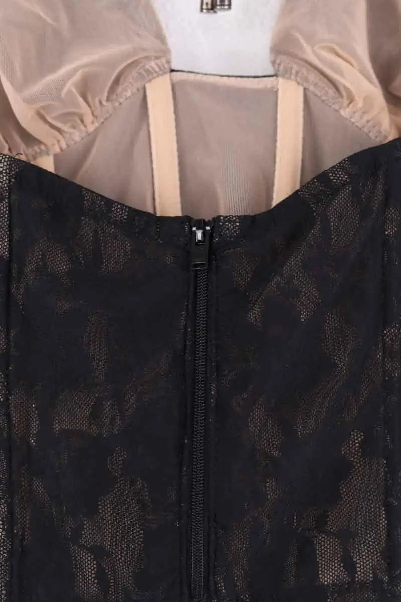 Corset MISBHV Noir en Synthétique