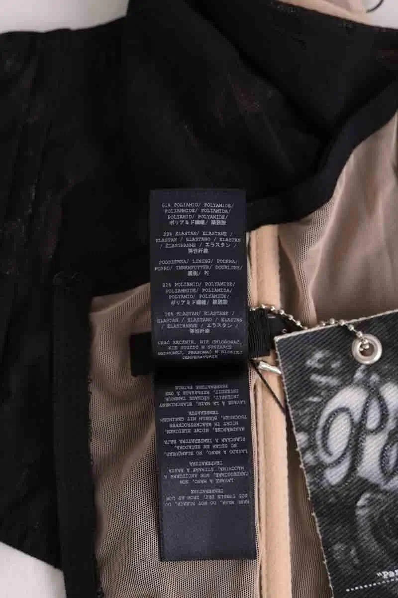Corset MISBHV Noir en Synthétique