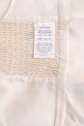 Corset Sézane Beige en Lin