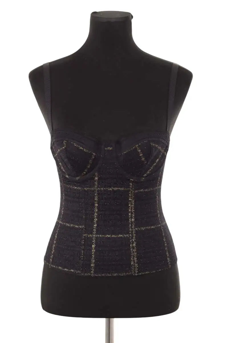 Corset Simone Pérèle Noir en Synthétique, taille M - Seconde Main