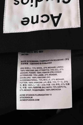 Costume Acne Studios Noir en Viscose