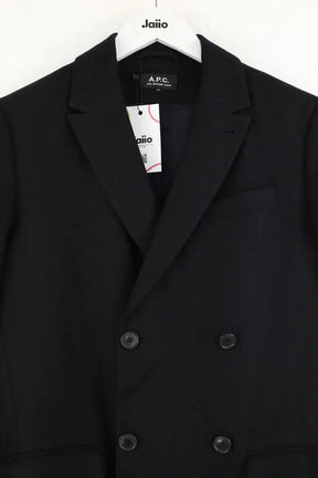 Costume APC Noir en Laine