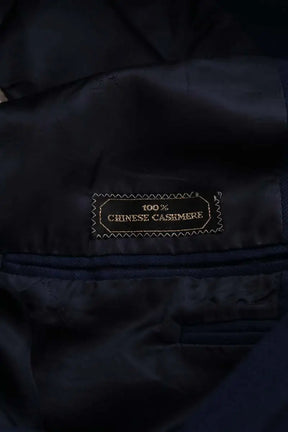 Costume Hermès Marine en Cachemire