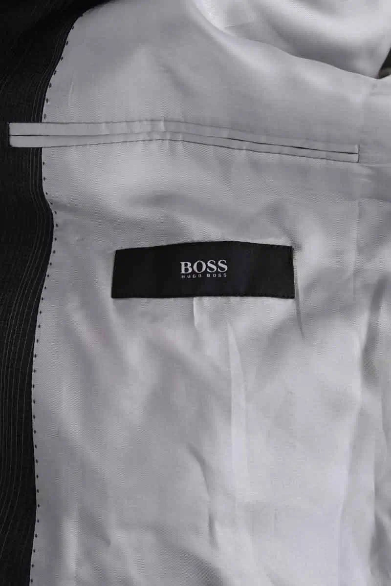 Costume Hugo Boss Anthracite en Laine