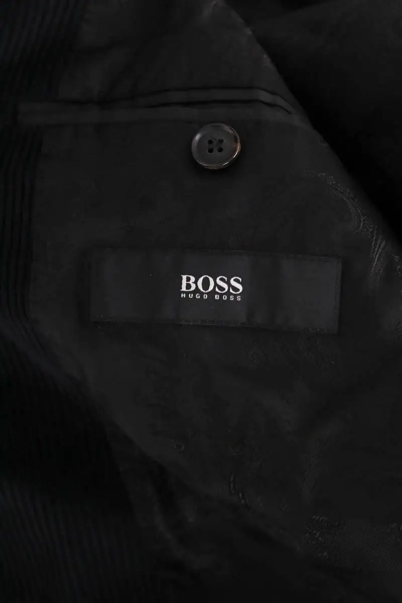 Costume Hugo Boss Marine en Coton