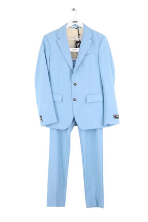 Costume Versace Bleu en Laine, taille L - Seconde Main