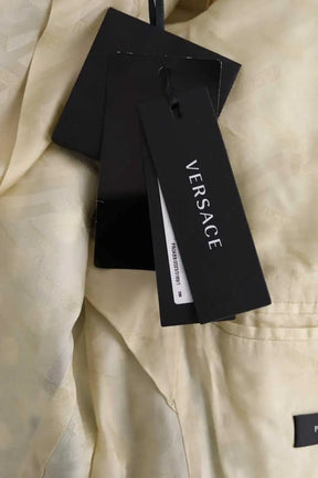 Costume Versace Bleu en Laine