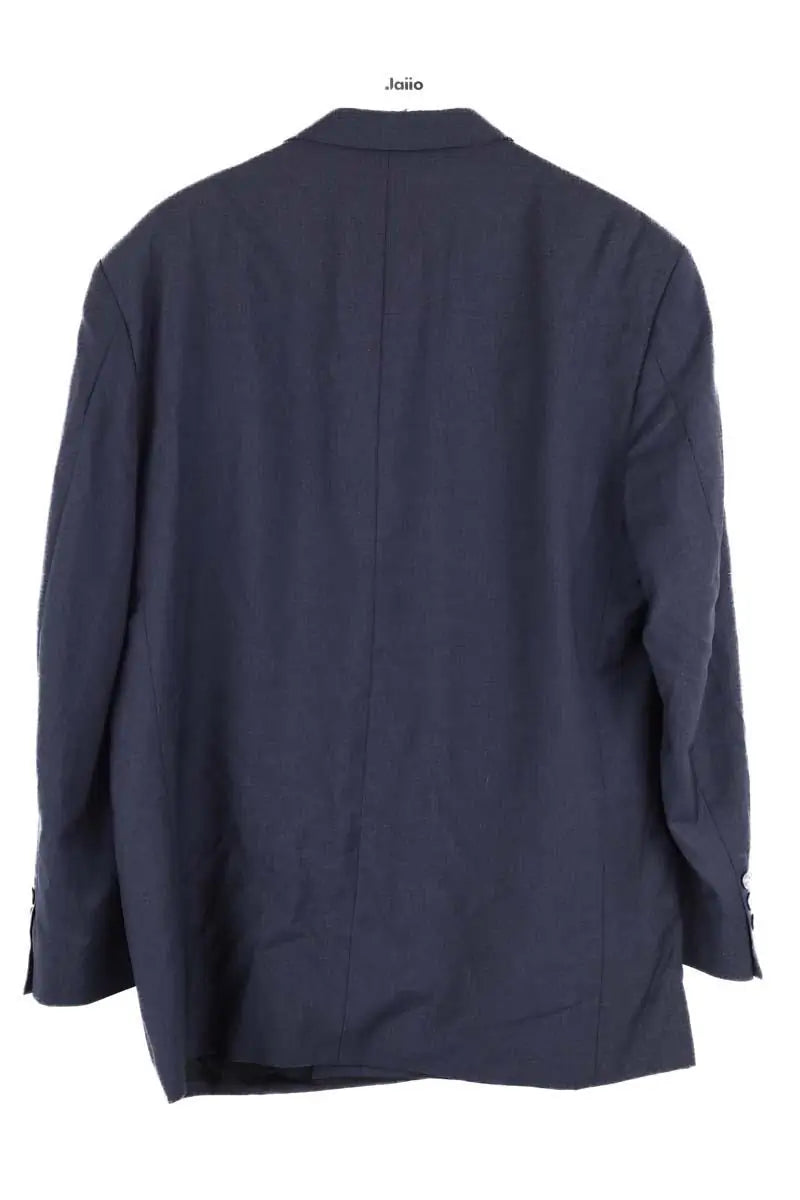 Costume Yves Saint Laurent Marine en Laine