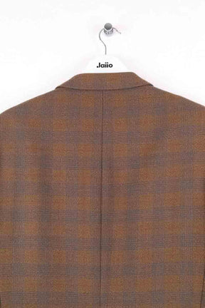 Costume Yves Saint Laurent Marron en Laine