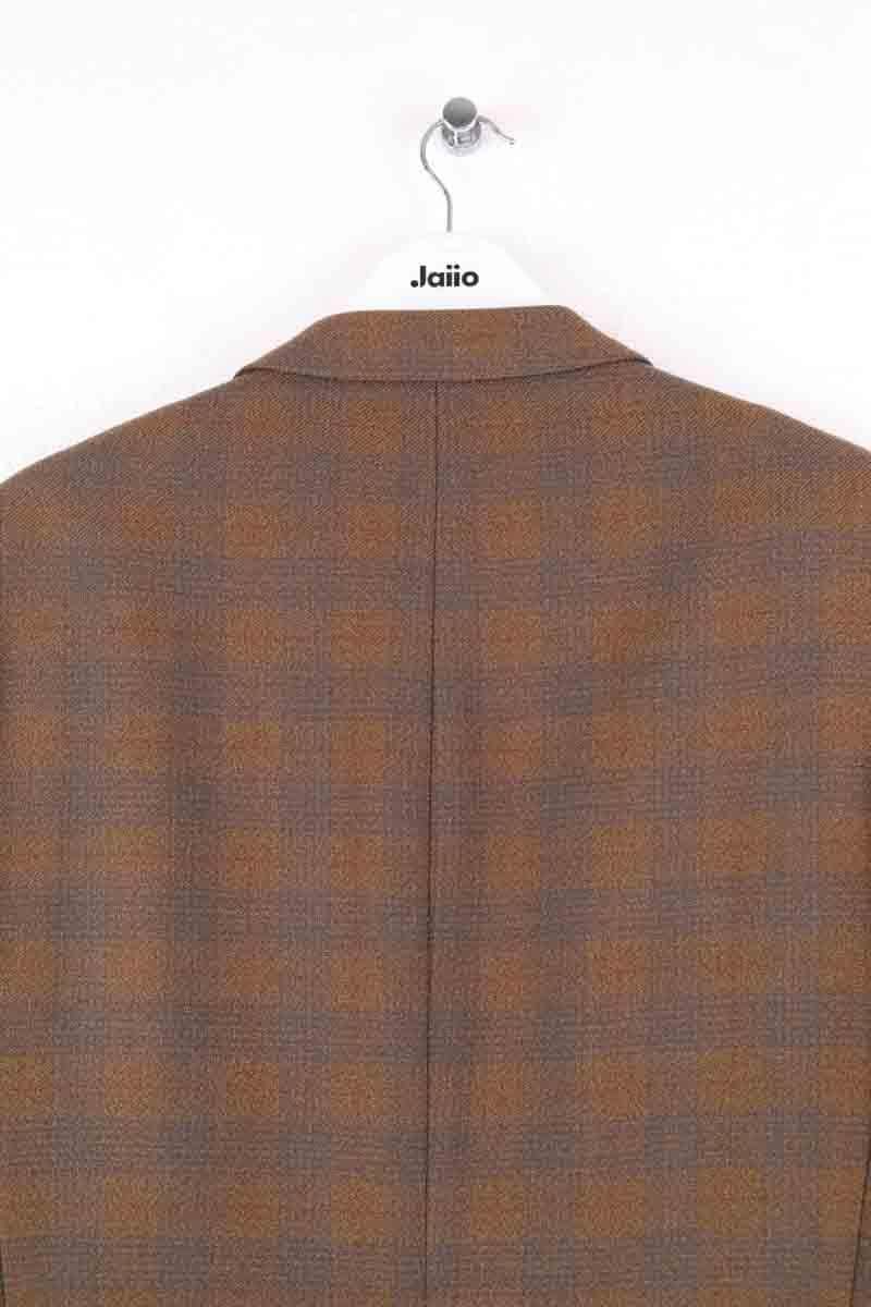 Costume Yves Saint Laurent Marron en Laine