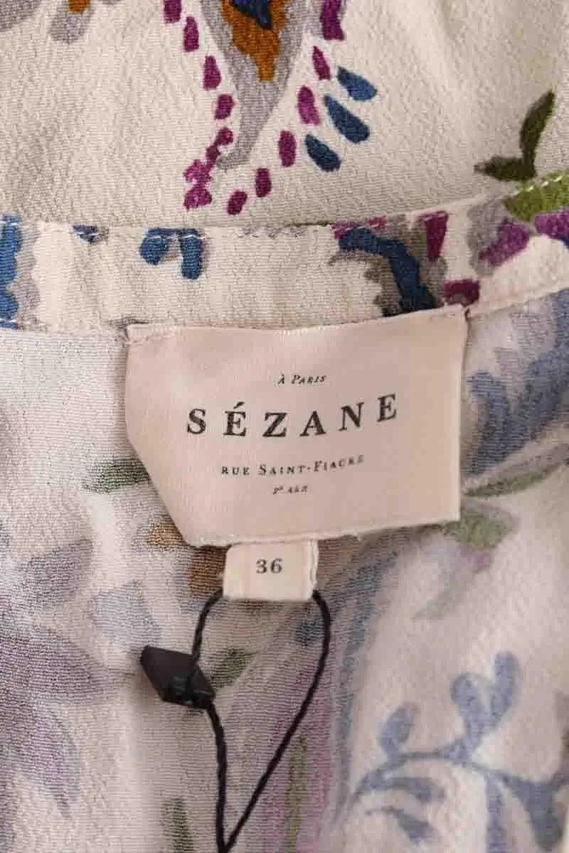 Blouse Sézane Beige en Viscose