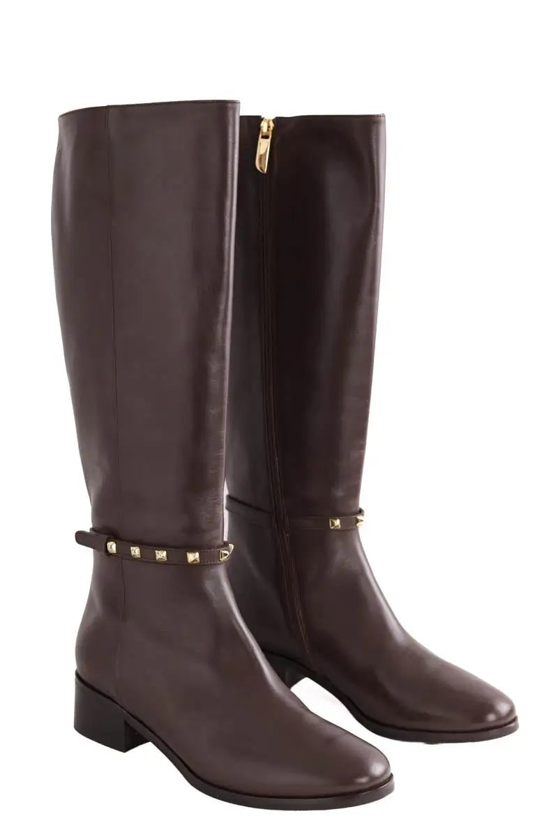 Bottes LK Bennett Marron en Cuir