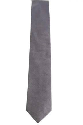 Cravate Boss Gris en Soie - Seconde Main