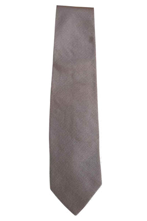 Cravate Boss Marron en Soie - Seconde Main