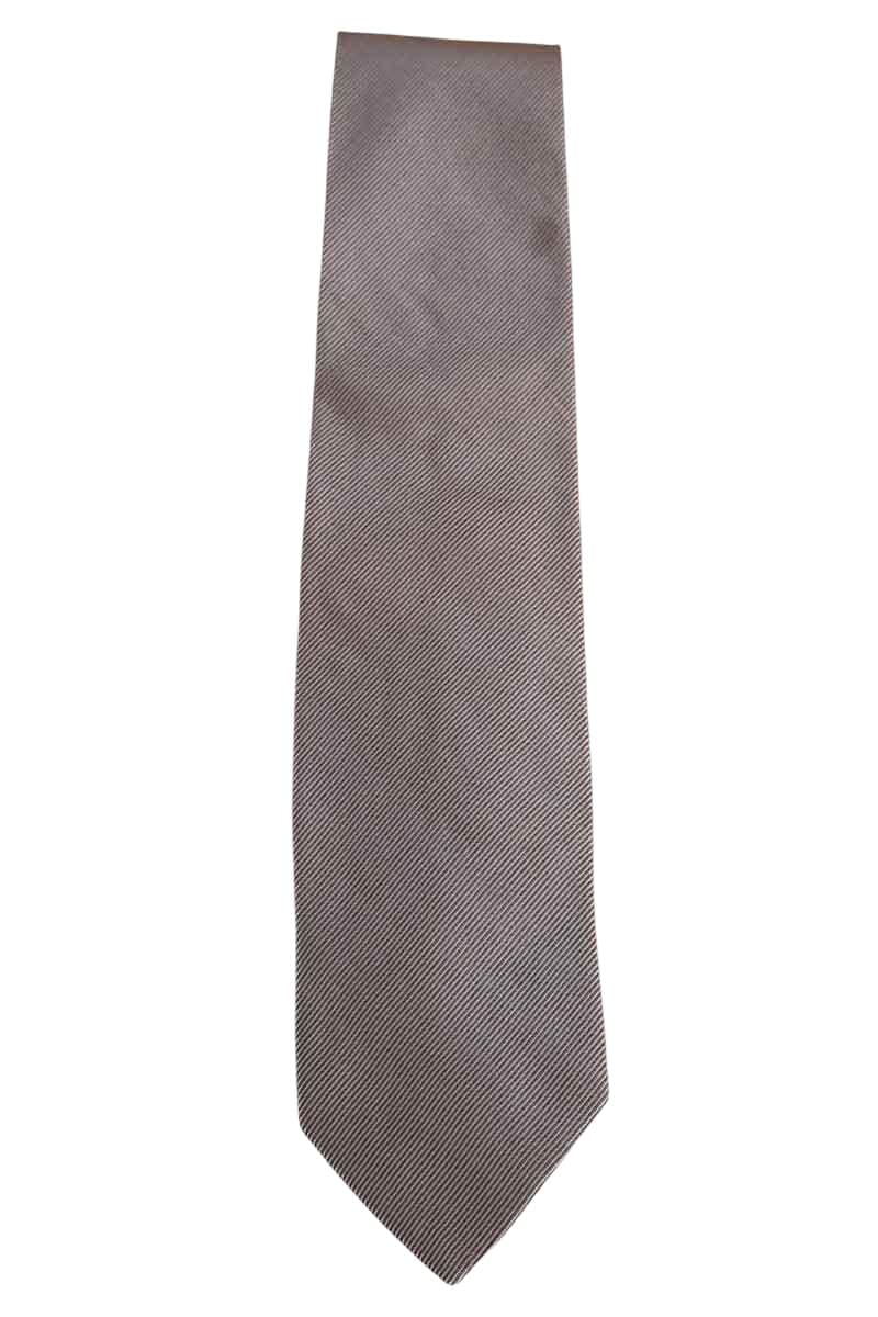 Cravate Boss Marron en Soie - Seconde Main