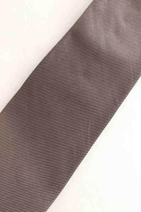 Cravate Boss Marron en Soie