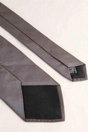 Cravate Boss Marron en Soie