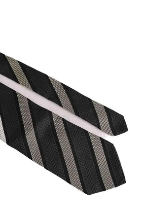 Cravate Hugo Boss Anthracite en Soie