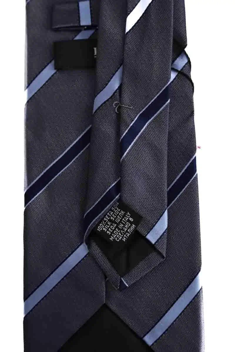Cravate Hugo Boss Bleu en Soie