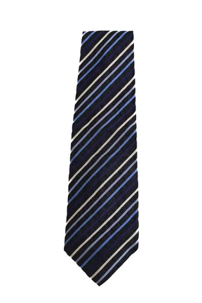 Cravate Hugo Boss Bleu en Soie - Seconde Main