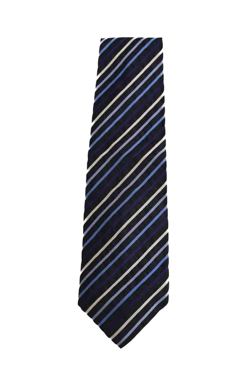 Cravate Hugo Boss Bleu en Soie - Seconde Main