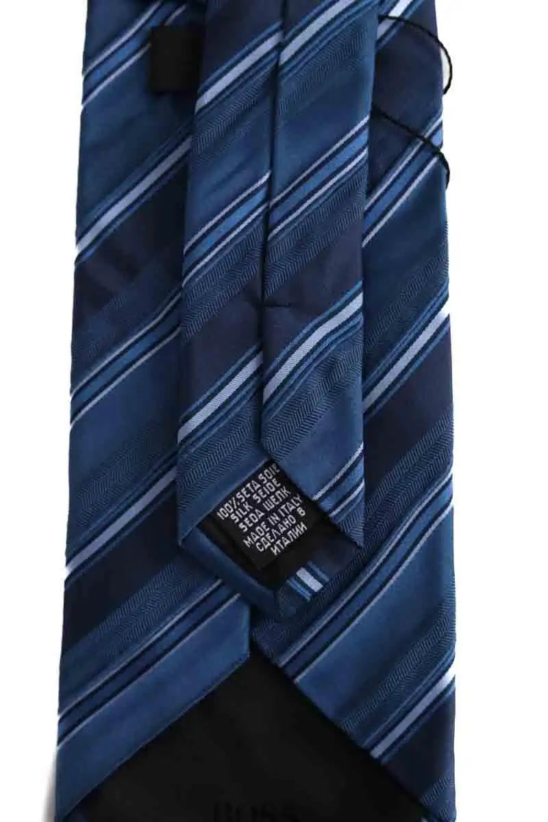 Cravate Hugo Boss Bleu en Soie