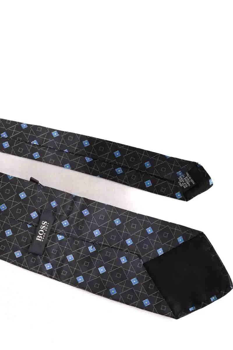 Cravate Hugo Boss Noir en Soie
