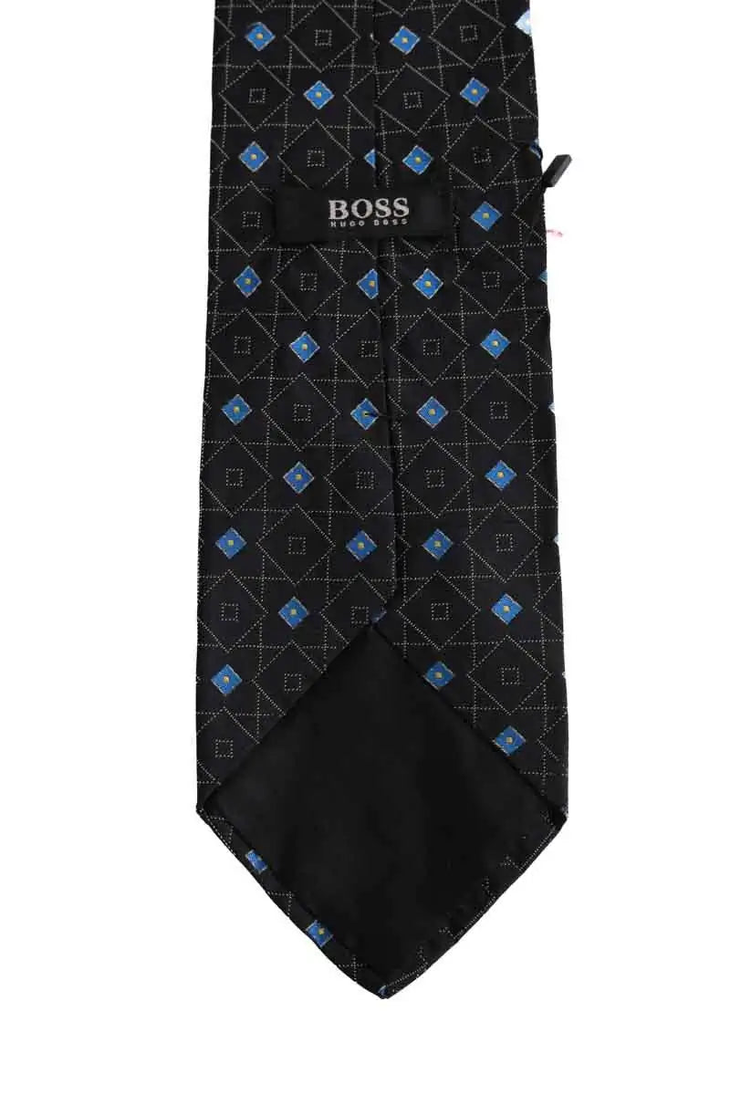 Cravate Hugo Boss Noir en Soie