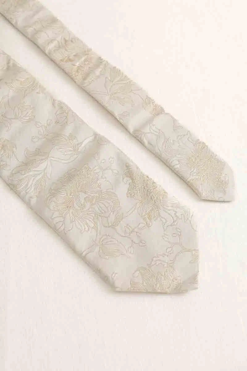 Cravate Kenzo Beige en Soie
