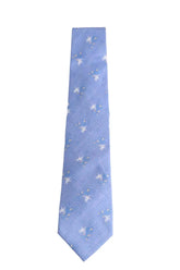 Cravate Lancel Bleu en Soie - Seconde Main