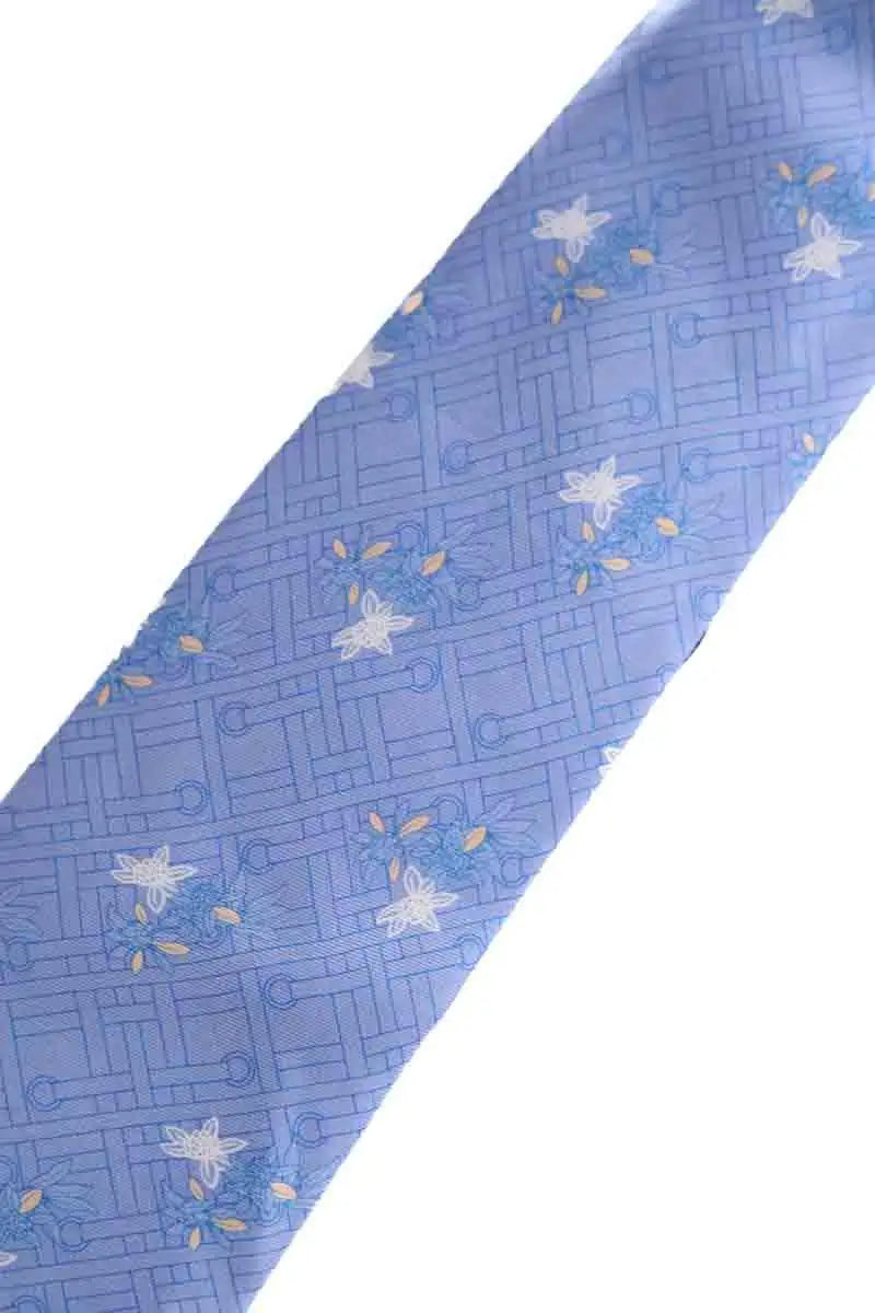 Cravate Lancel Bleu en Soie