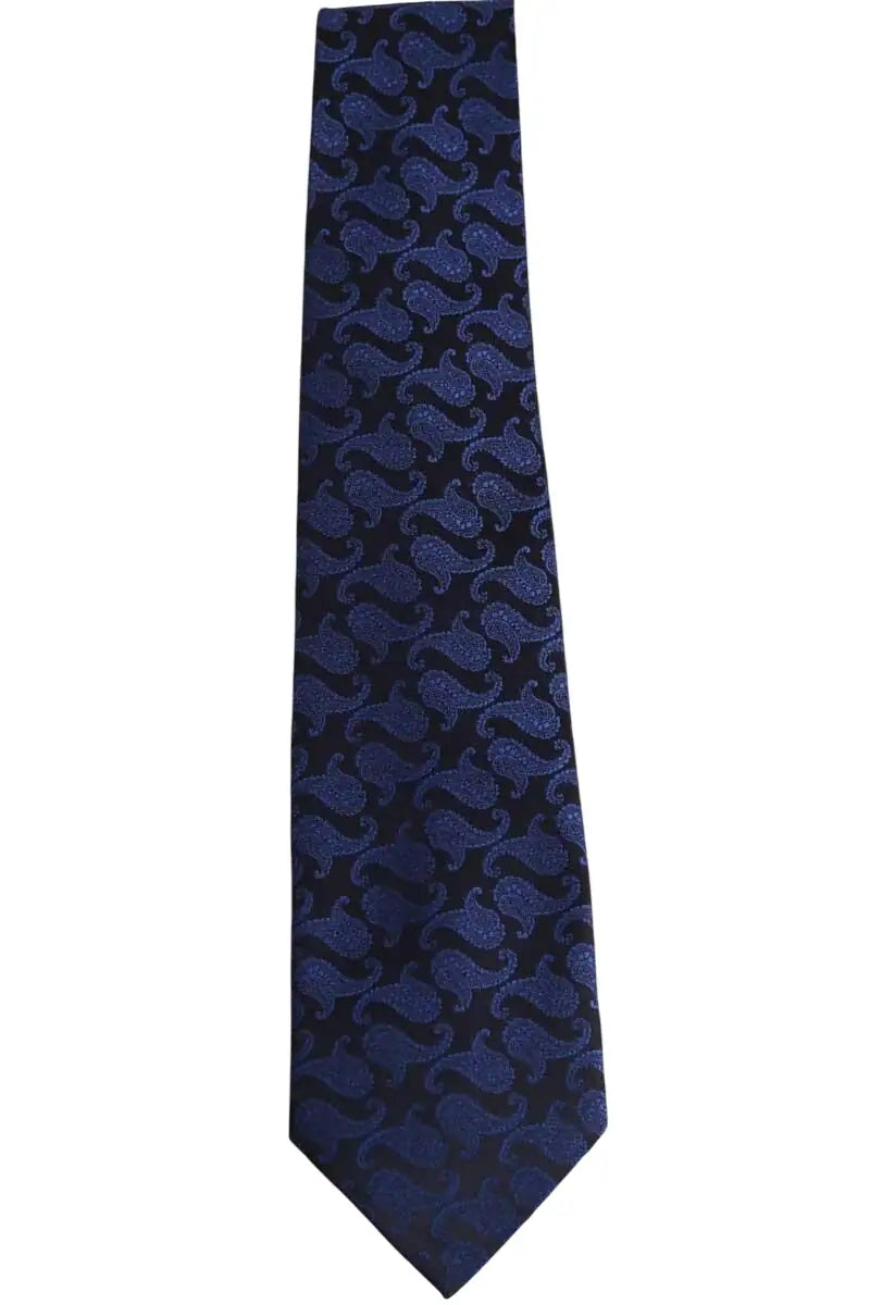 Cravate Paul Smith Marine en Soie - Seconde Main