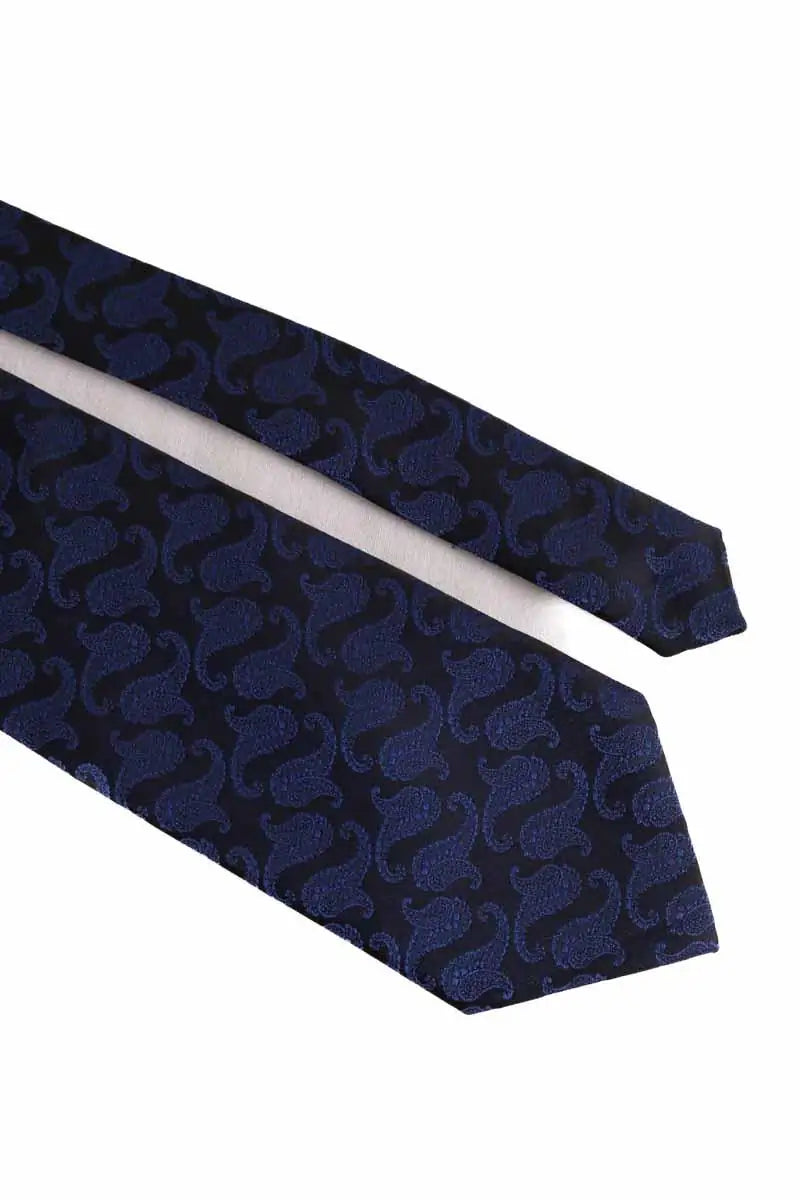 Cravate Paul Smith Marine en Soie