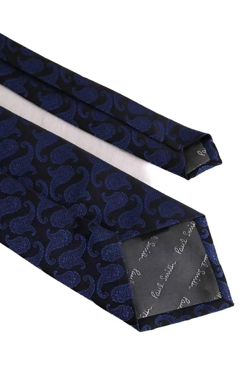 Cravate Paul Smith Marine en Soie