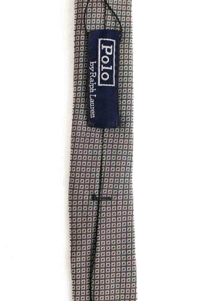 Cravate Ralph Lauren Gris en Soie
