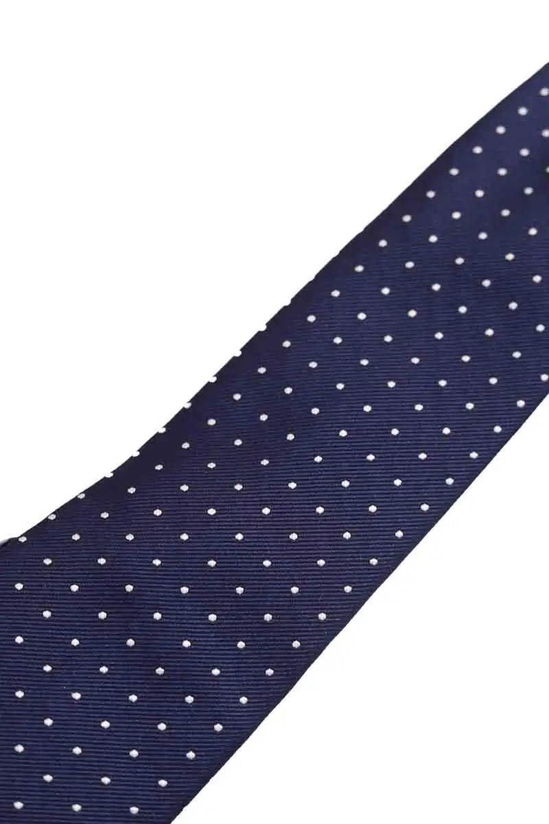 Cravate Ralph Lauren Marine en Soie