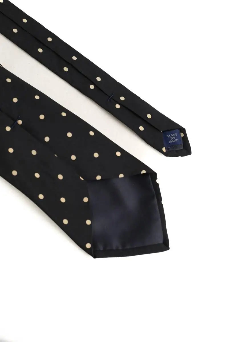 Cravate Ralph Lauren Marine en Soie