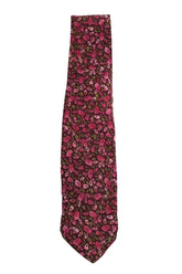 Cravate Valentino Rose en Soie - Seconde Main