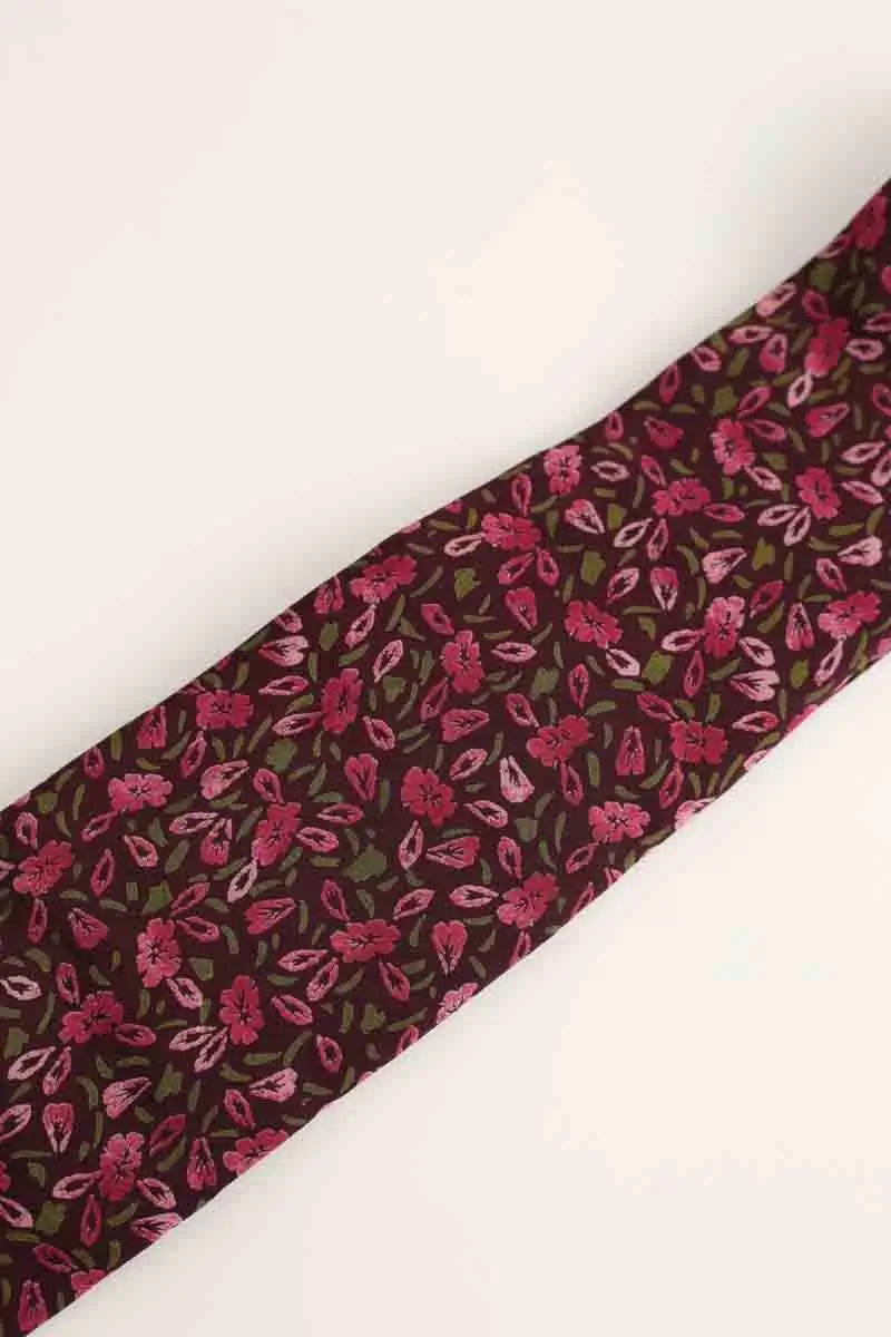 Cravate Valentino Rose en Soie