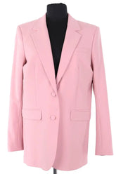 Blazer The Kooples Rose en Laine, taille M - Seconde Main