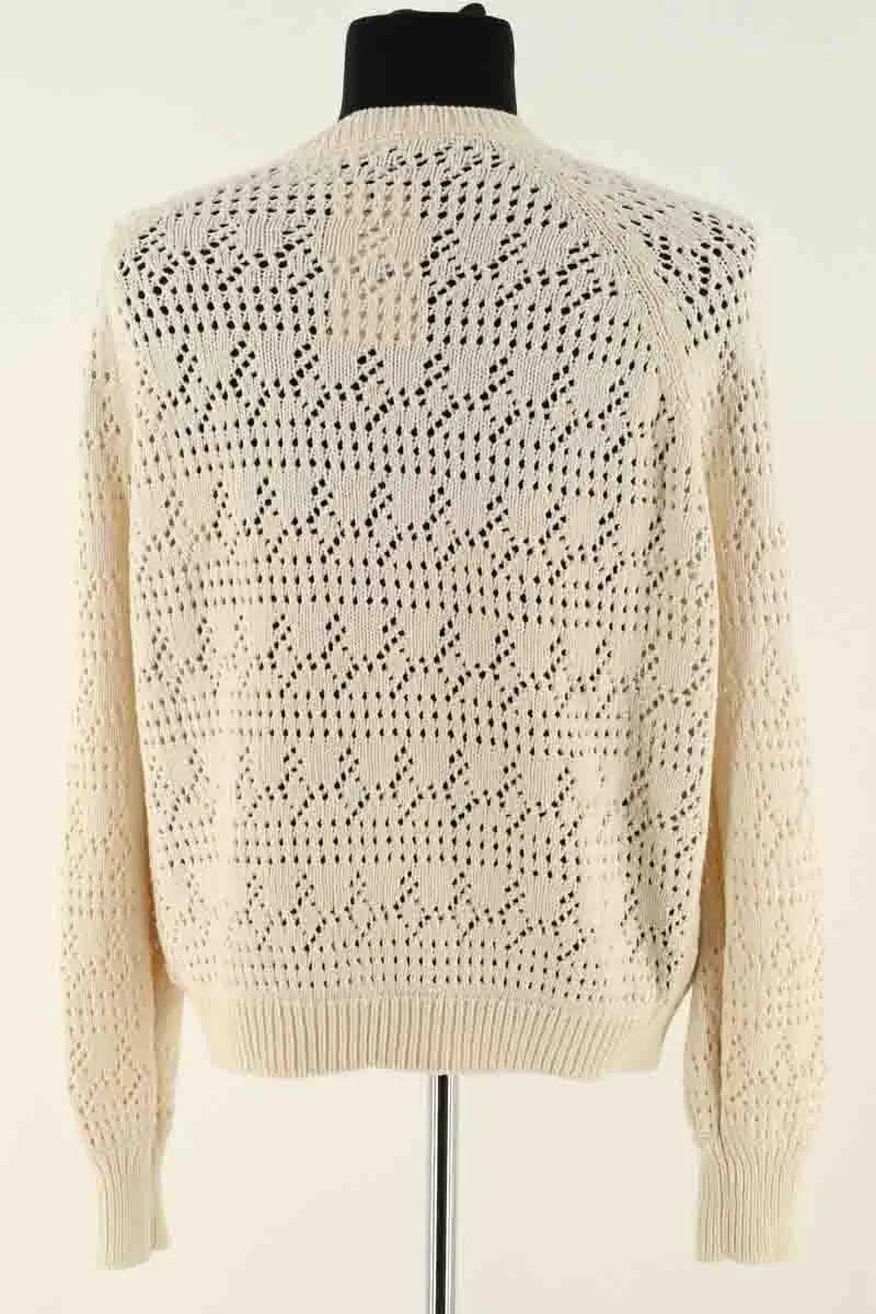 Cardigan Sézane Beige en Laine