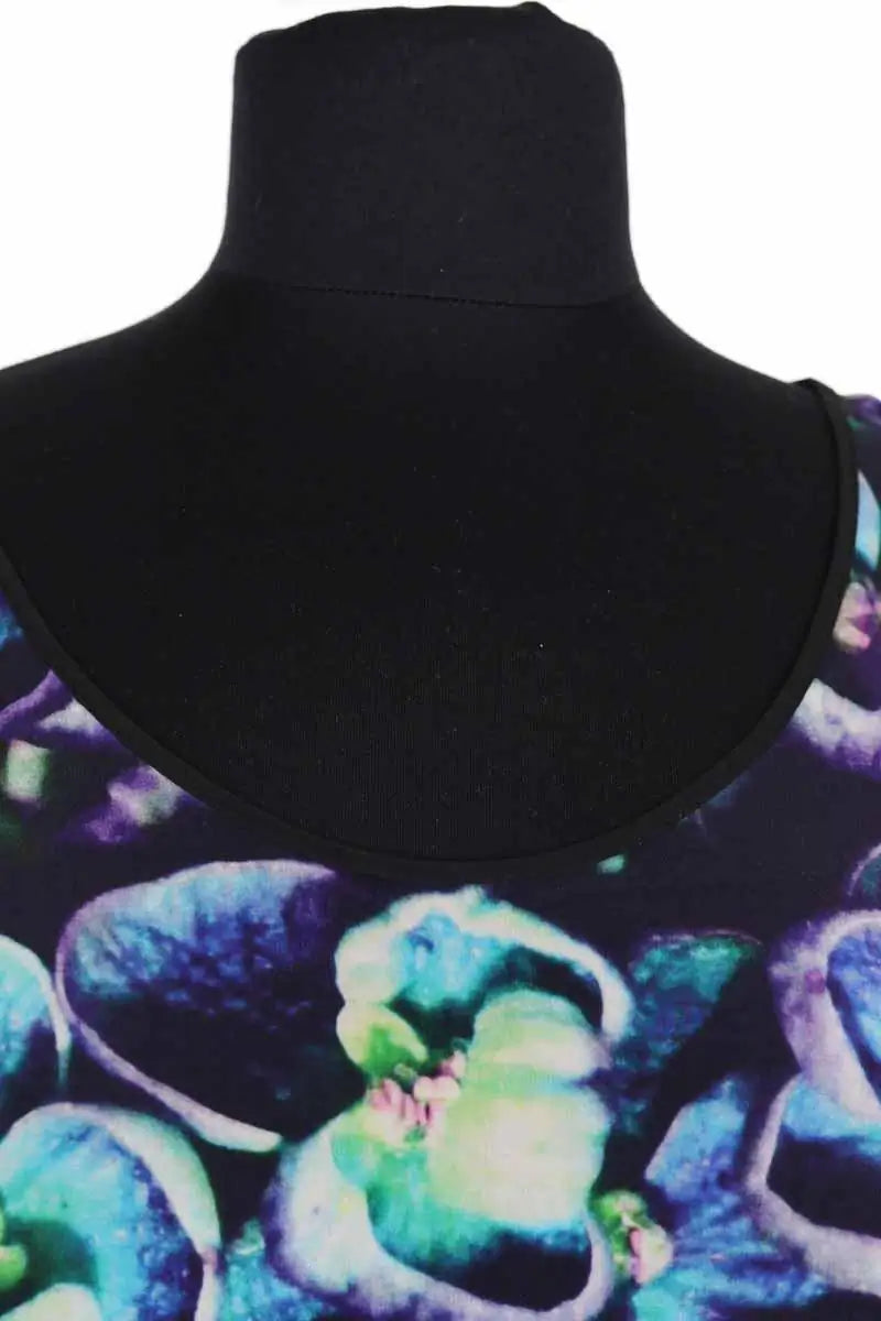 Top sans manche Sandro Multicolore en Soie