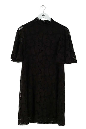 Robe The Kooples Noir en Coton, taille L - Seconde Main
