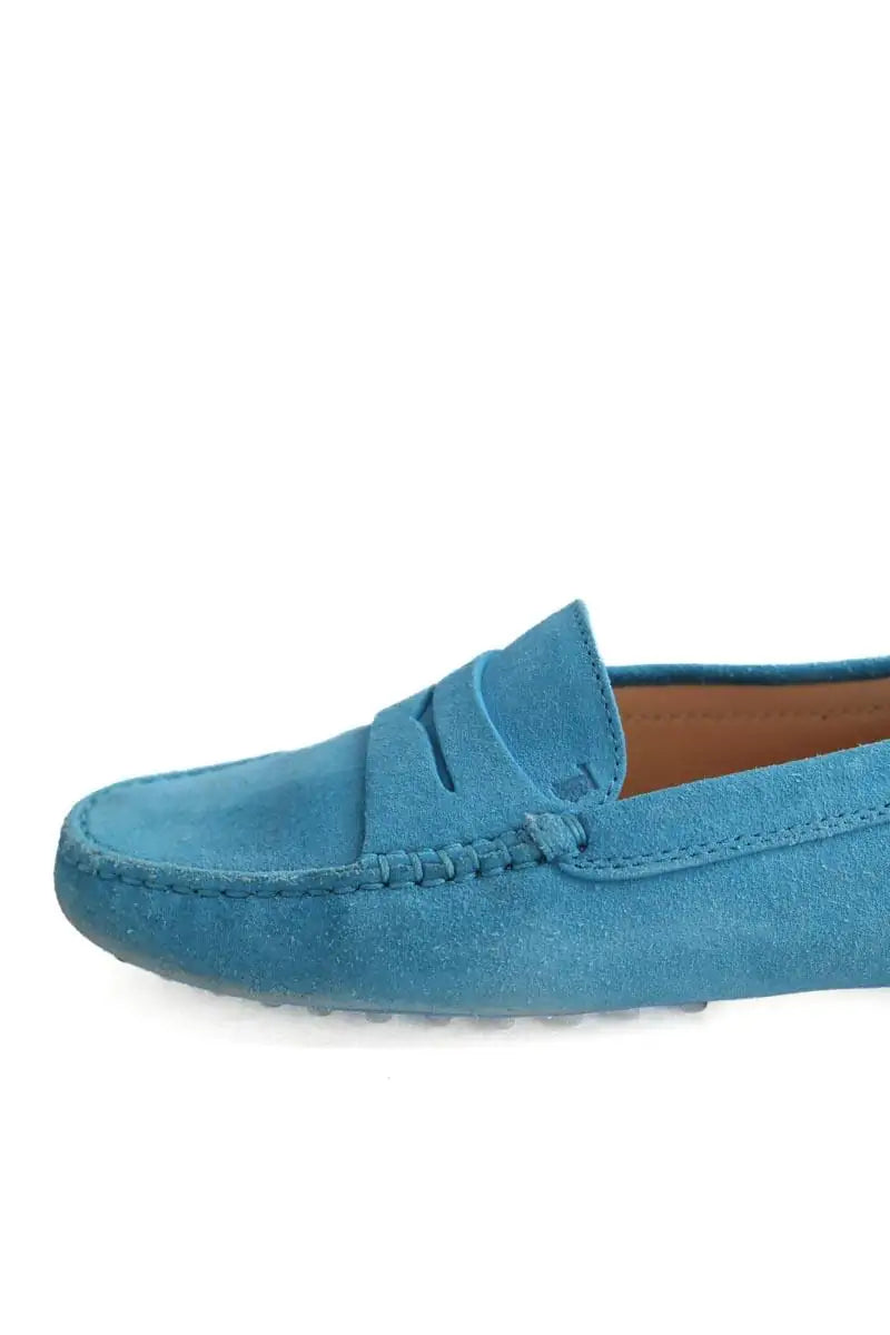 Mocassins Tod's Bleu en Daim