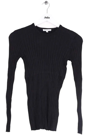 Top Equipment Noir en Viscose, taille S - Seconde Main