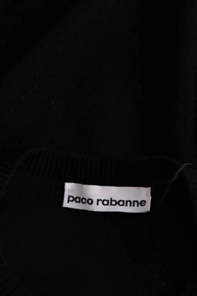 Pull Paco Rabanne Noir en Laine