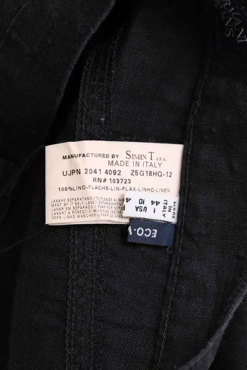 Mini jupe Armani Jeans Noir en Lin